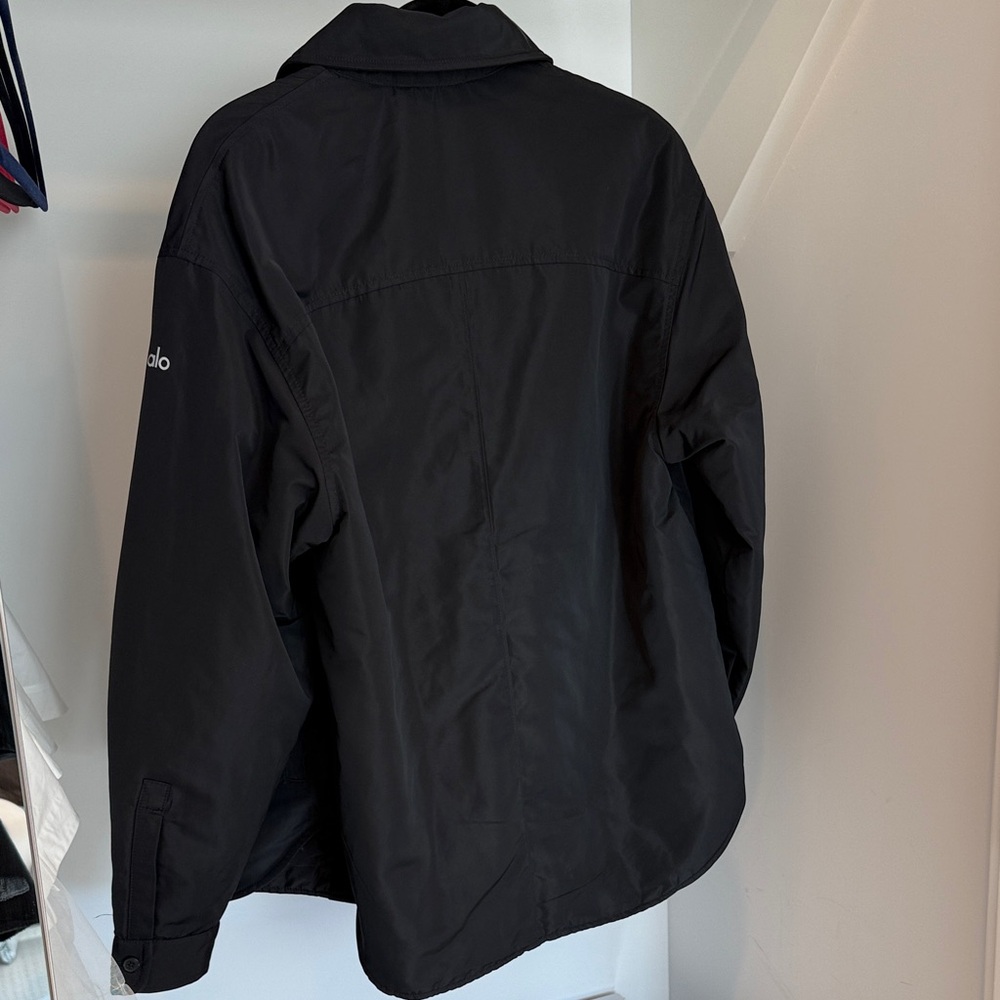 ALO Socialite Shacket in Black Lightweight Jacket NWT XS - Picture 14 of 16